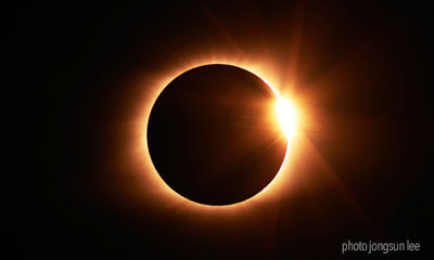 Éclipse solaire totale 8 avril 2024 chez Hébergement aux Cinq Sens à Piopolis en Estrie